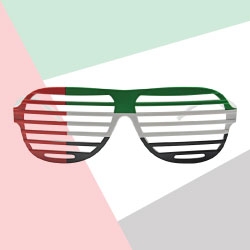 UAE Themed Sunglasses TZ-SG-UAE