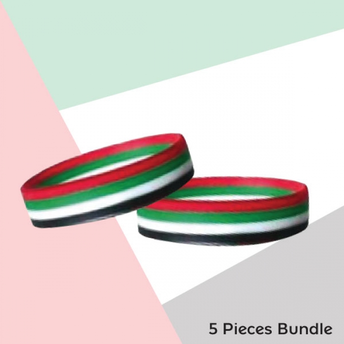 Silicone-Wristband-with-UAE-Flag-Colors-TZ-NDP-05