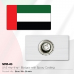 UAE National Day Badges Rectangle NDB-09