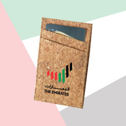 RFID Protected Card Holder  Cork Material TZ-BCH-03-C