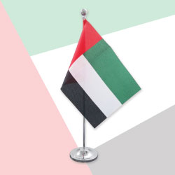 UAE Flag Table Stand TZ-UAE-FS